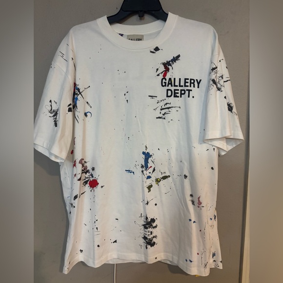 Gallery Dept Cream Tee - Picture 1 of 3